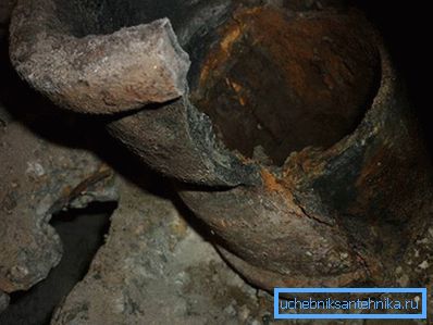 Split Cast Iron Pipe