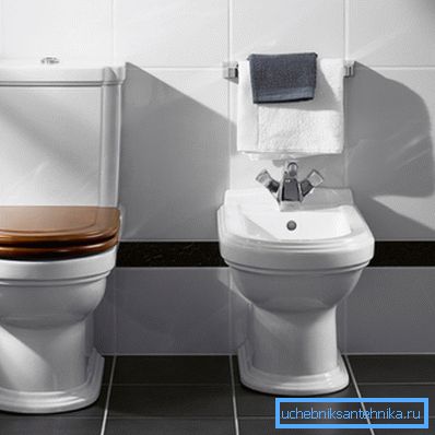 Separate plumbing installation. Separate plumbing installation.