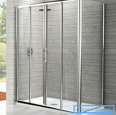 Sliding four-section doors Sliding four-section doors