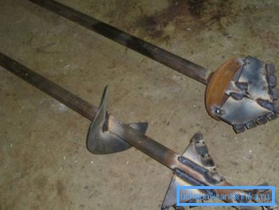 Various options for the manufacture of homemade drills, adapted to a particular type of soil Various options for the manufacture of homemade drills, adapted to a particular type of soil