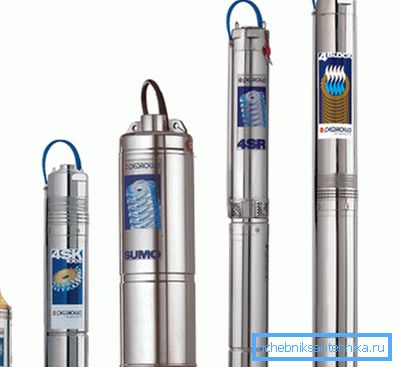 The size of the pump for the well should be selected on the basis of its diameter. The size of the pump for the well should be selected on the basis of its diameter.