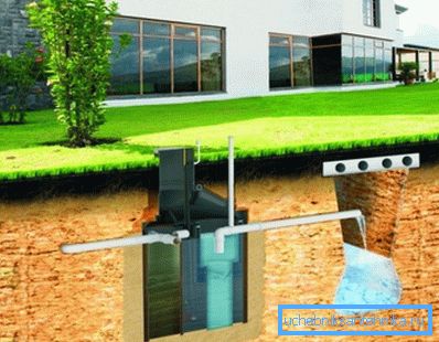 Placement of septic tank must comply with the rules.