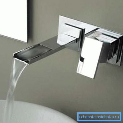 Placing the mixer on the wall saves space Placing the mixer on the wall saves space