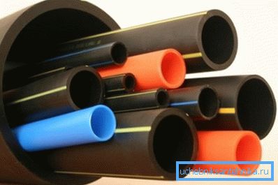 Various types of pipes Various types of pipes