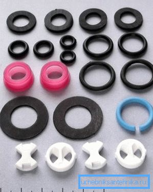A variety of interchangeable elements that are used in the repair of axle boxes, but they all have different purposes and their location A variety of interchangeable elements that are used in the repair of axle boxes, but they all have different purposes and their location
