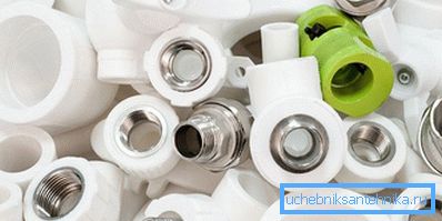 Types of fittings Types of fittings