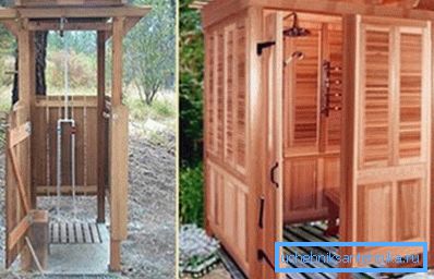 Various modifications of self-made wooden cabins
