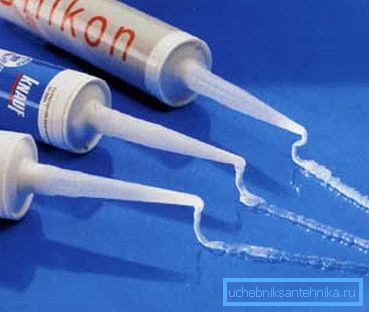 364 Different silicone sealant