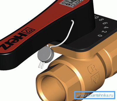 Threaded ball valve with internal thread