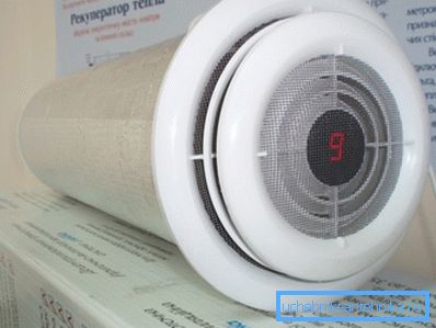 Recuperator for installation on a round channel Recuperator for installation on a round channel