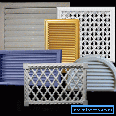 Ventilation grilles are a necessary element of the air exchange network. Ventilation grilles are a necessary element of the air exchange network.