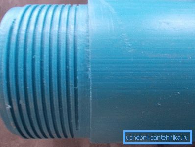 The thread can be cut not only on the metal, but also on plastic The thread can be cut not only on the metal, but also on plastic