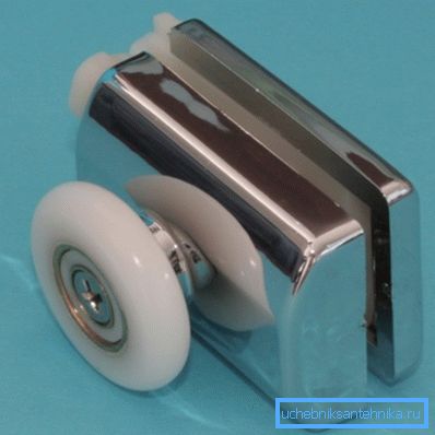 Roller with metal body Roller with metal body
