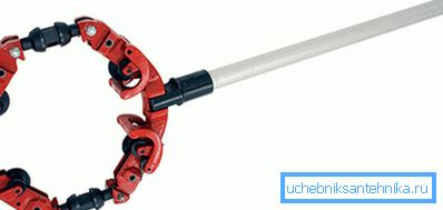 Rotary hand pipe cutter for large diameter metal pipes