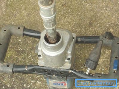 Manual electric drill. Manual electric drill.