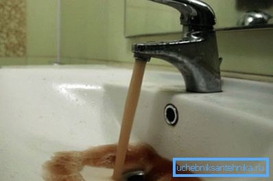 Rust is evidence of pipe wear. Rust is evidence of pipe wear.