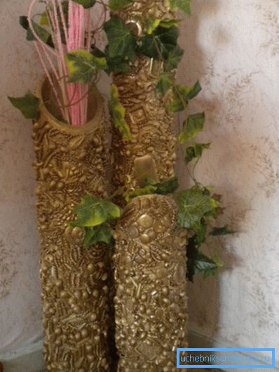 Homemade Floor Vases
