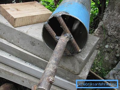 Homemade auger Homemade auger