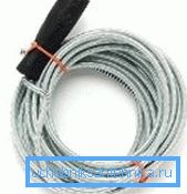 Homemade cable to combat blockages Homemade cable to combat blockages