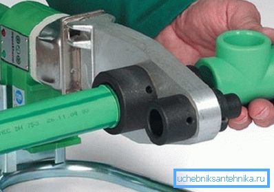 Self-welding plastic plumbing Self-welding plastic plumbing