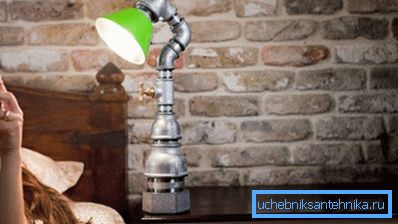 Plumbing parts can be used to make various accessories. Plumbing parts can be used to make various accessories.