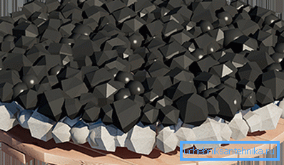 The shield rolls over with boulders that do not allow it to surface. The shield rolls over with boulders that do not allow it to surface.