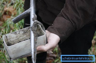 Probe for sampling soil at a given depth. Probe for sampling soil at a given depth.
