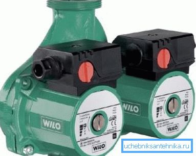 Twin water pump