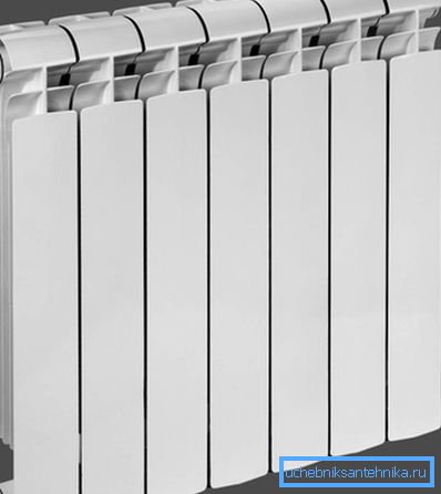 Sectional wall radiator Sectional wall radiator