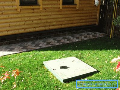 Septic tank to give