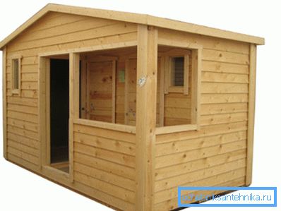 Serial house of wood. Serial house of wood.