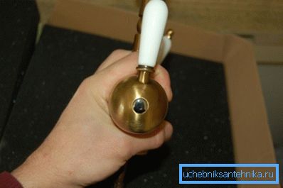 Now cork switches can be found in stylized retro sanitary ware.
