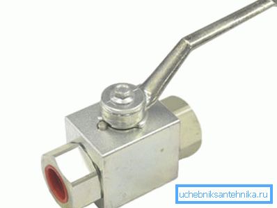 Ball valve 2 2 with manual control Ball valve 2 2 with manual control