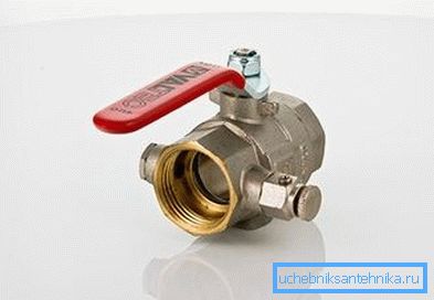 Ball valve with drainage and air vent Valtec Ball valve with drainage and air vent Valtec