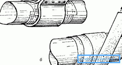 The scheme of sealing the pipe using rubber and tin The scheme of sealing the pipe using rubber and tin