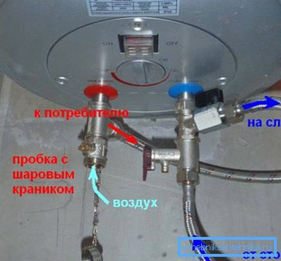 3972 Scheme of water removal from the boiler