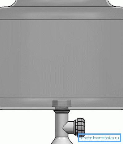 The scheme of installation of the device on the water tank. The scheme of installation of the device on the water tank.