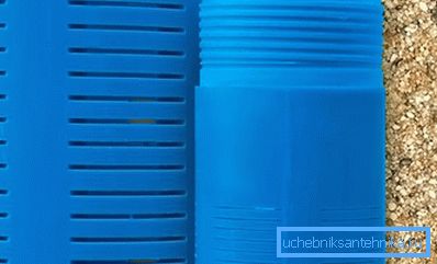 3836 PVC slotted filter