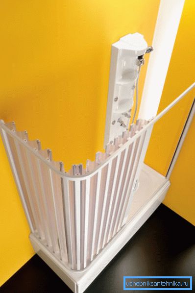 Screen accordion. Screen accordion.