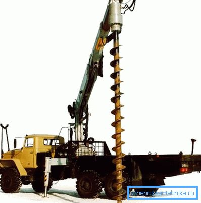 Auger drilling