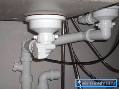 Siphon for kitchen