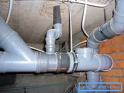 PVC sewage system