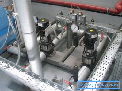 Heating system of a large cottage. Heating system of a large cottage.