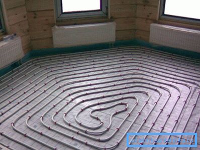 Underfloor heating system Underfloor heating system