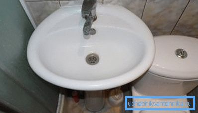Drain tank should not be too wide Drain tank should not be too wide