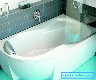Flush-mounted mixer installed