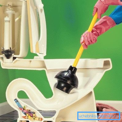 First you need to determine what caused the blockage.