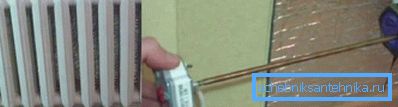 First insert the heater, and the regulator through the tube for the sensor