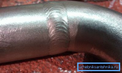 The connection of aluminum pipes by welding The connection of aluminum pipes by welding