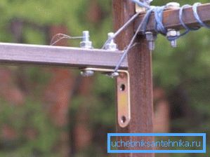 Connection with bolts. Connection with bolts.